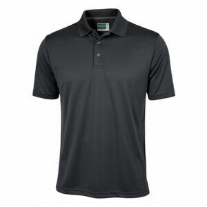 Ben Hogan Performance Polo Shirt Short Sleeve Charcoal Men's Size Medium